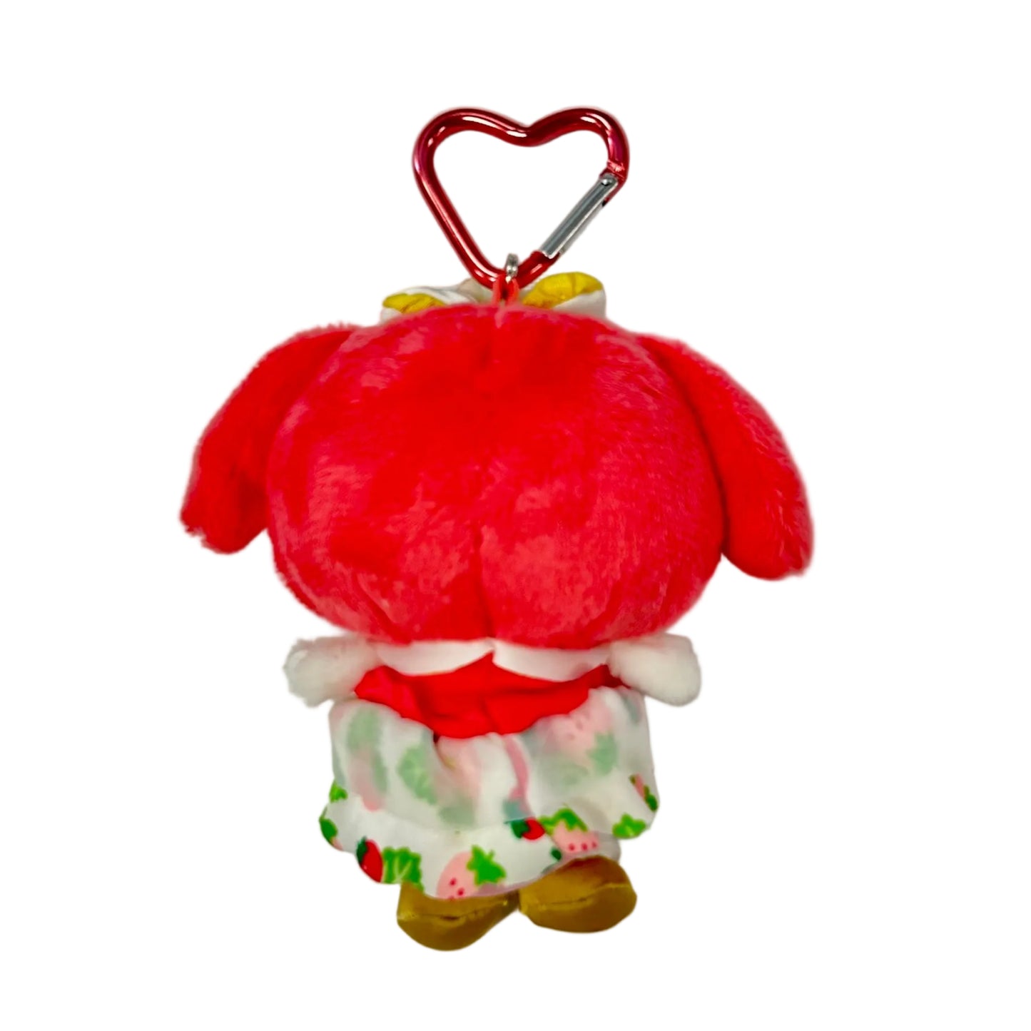 My Melody Strawberry News Mascot Clip On