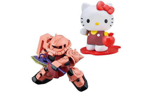 Hello Kitty MS-06S Char's Zaku II [SD Gundam Cross Silhouette]