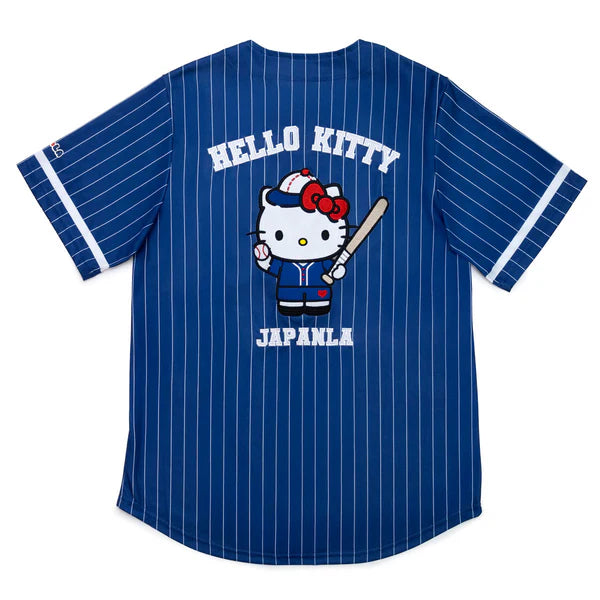 Hello Kitty JapanLA Blue Baseball Jersey