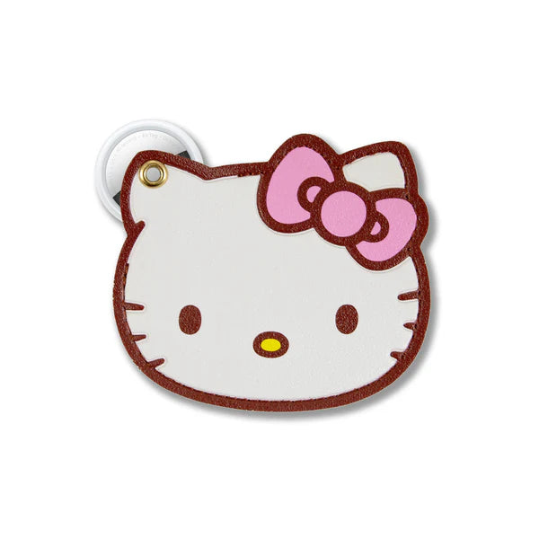 Sonix x Sanrio Hello Kitty Pink Bows AirTag Keychain- Face