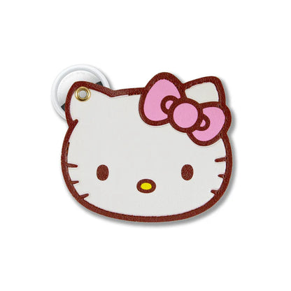 Sonix x Sanrio Hello Kitty Pink Bows AirTag Keychain- Face