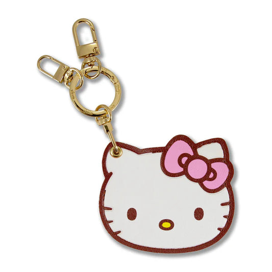 Sonix x Sanrio Hello Kitty Pink Bows AirTag Keychain- Face