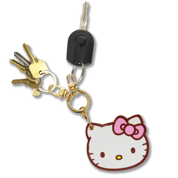 Sonix x Sanrio Hello Kitty Pink Bows AirTag Keychain- Face