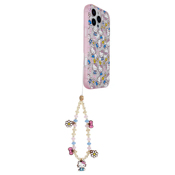 Sonix x Sanrio Hello Kitty Pink Bows Beaded Phone Charm