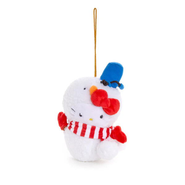 Hello Kitty Snowman Mascot Ornament