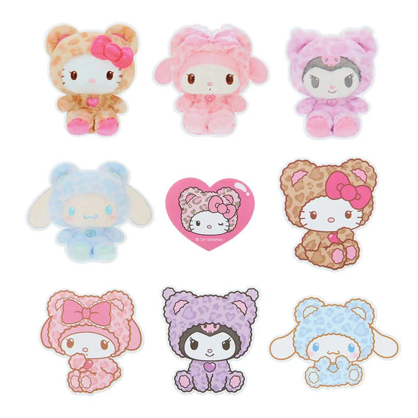 Sanrio Characters Mix Gal Kuma Stickers