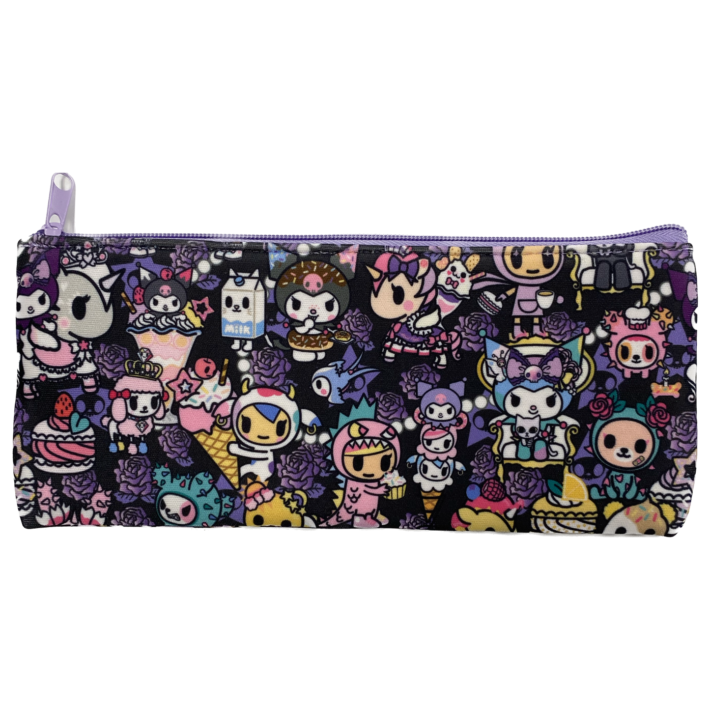 Tokidoki Kuromi Black Ribbon Pen Pouch