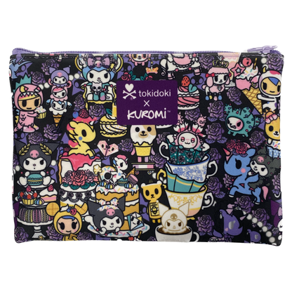 Tokidoki Kuromi Black Ribbon Pouch