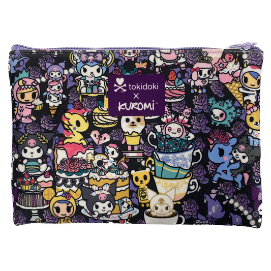 Tokidoki Kuromi Black Ribbon Pouch