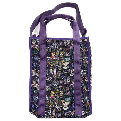 Tokidoki Kuromi Black Ribbon Shoulder Tote Bag