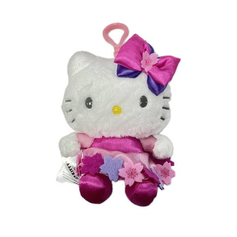 Hello Kitty Sakura Dress Mascot Clip On