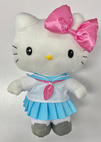 Hello Kitty Japan Girl Sailor Uniform 10" Plush