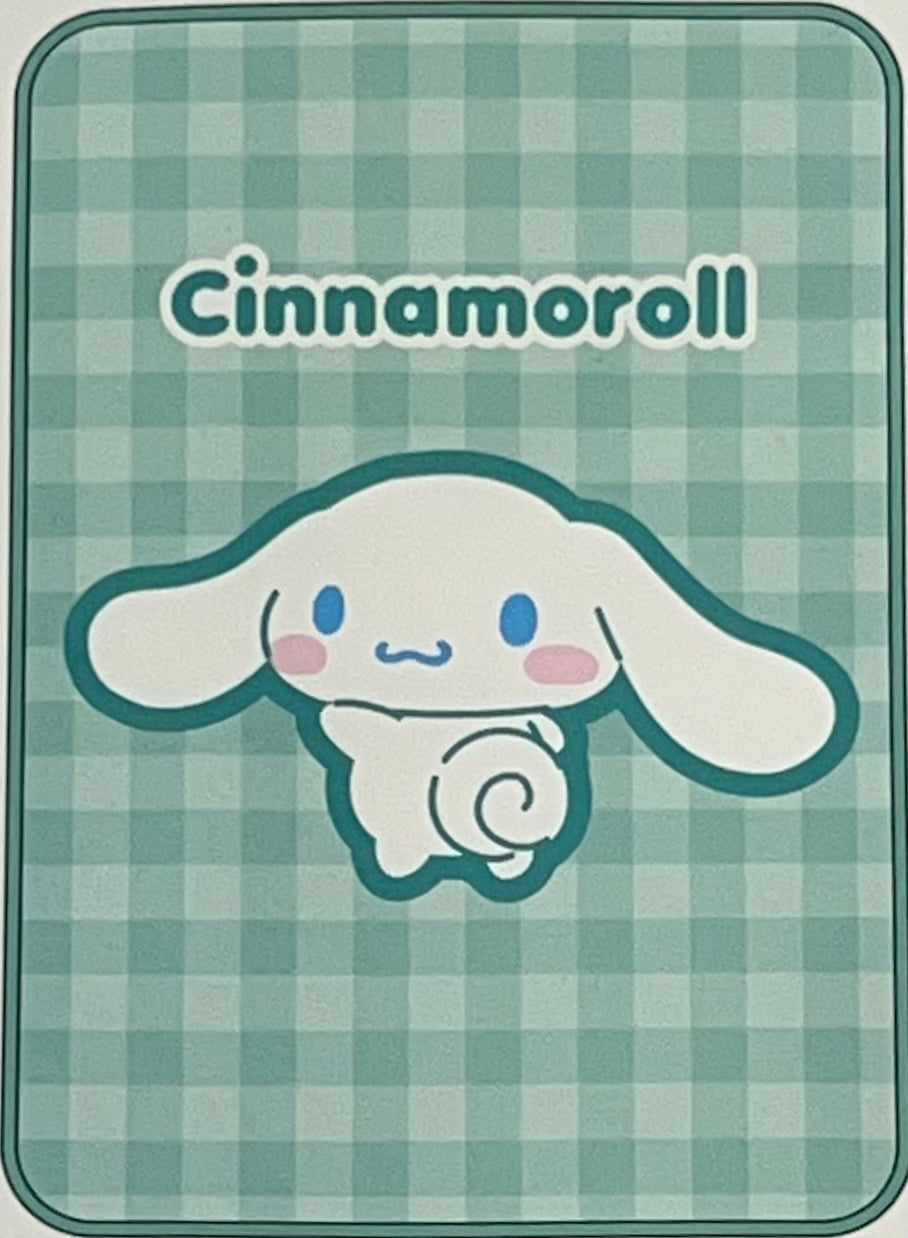 Cinnamoroll Interior Gingham Blanket