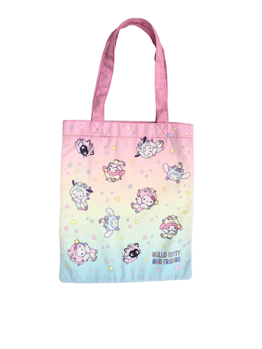 Sanrio Characters Mix Pegasus Tote Bag