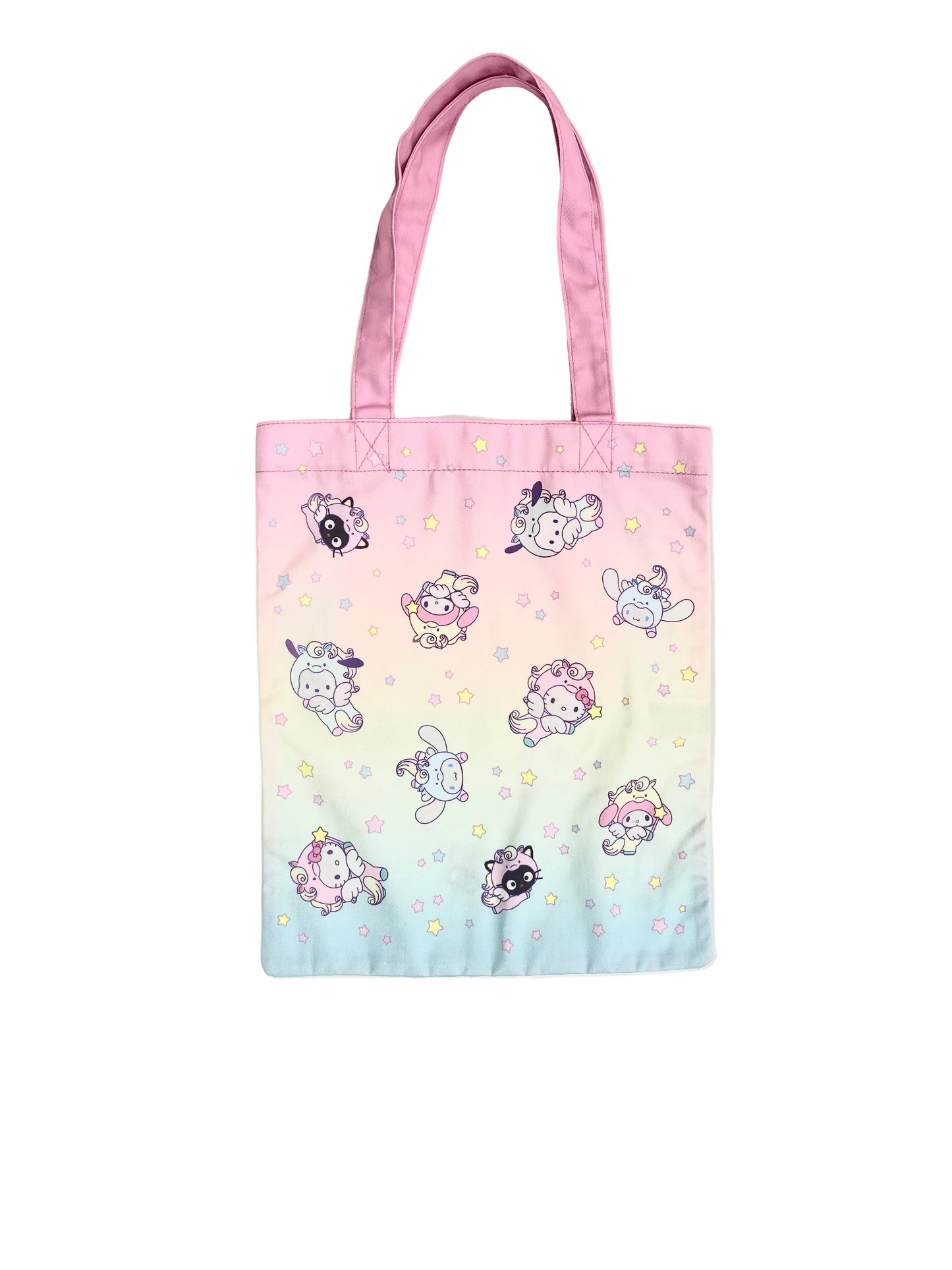 Sanrio Characters Mix Pegasus Tote Bag