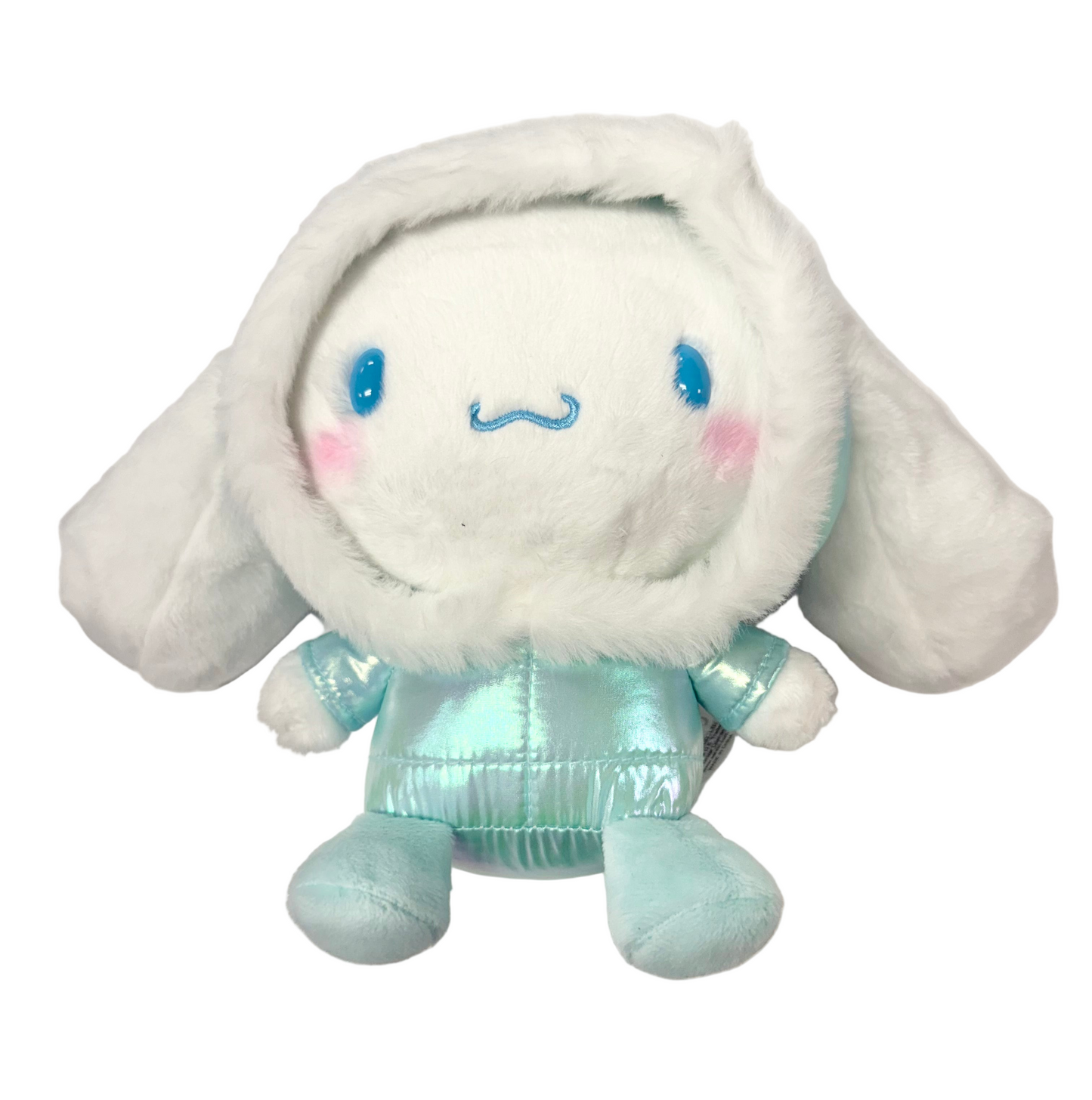 Cinnamoroll Shiny Hooded Puffer Jacket 8" Plush