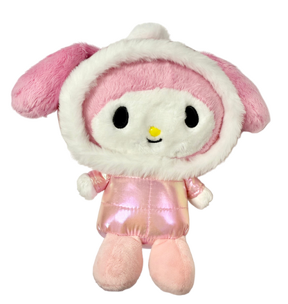 My Melody Shiny Hooded Puffer Jacket 8" Plush
