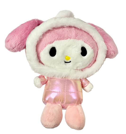 My Melody Shiny Hooded Puffer Jacket 8" Plush