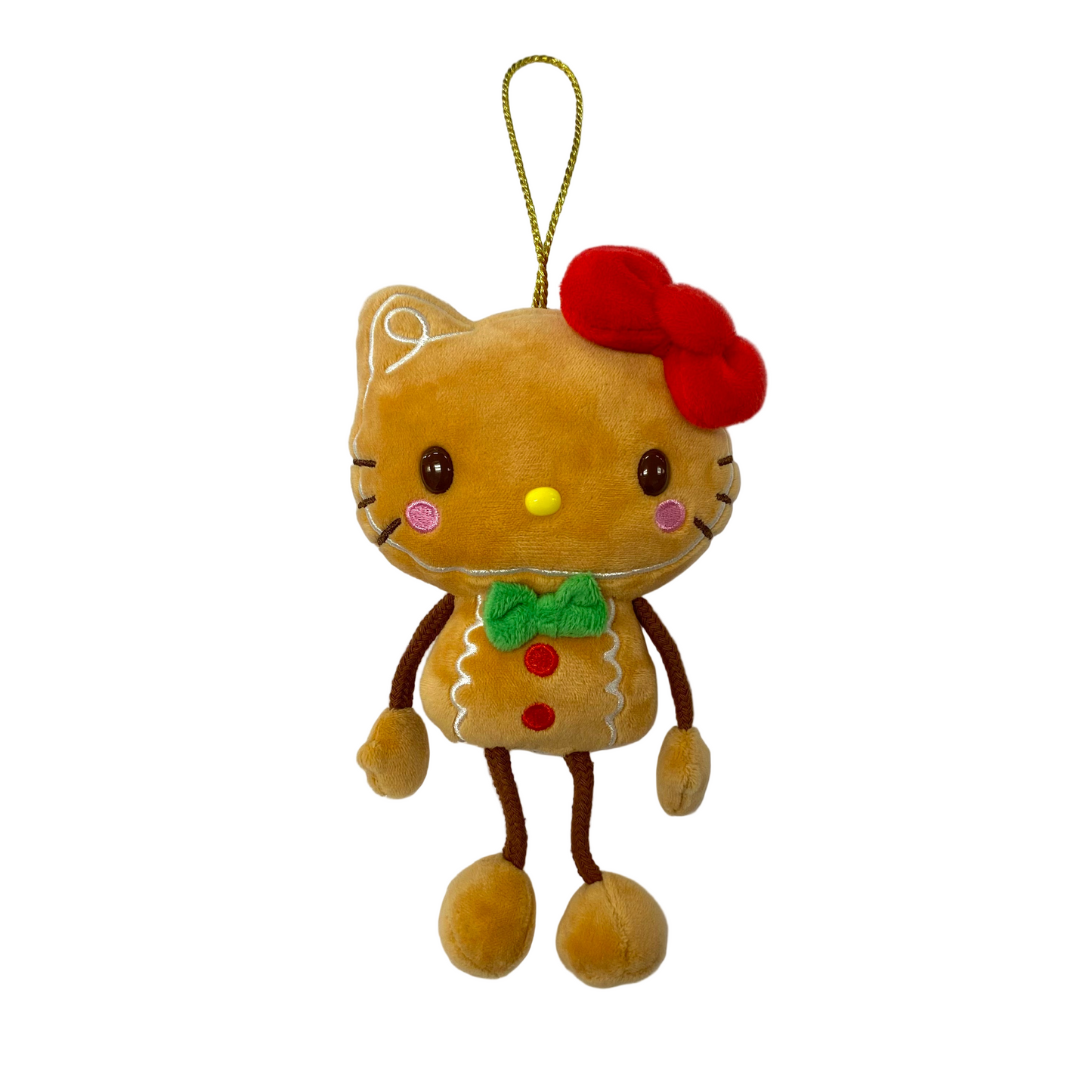Hello Kitty Gingerbread  Swing Limbs Ornament