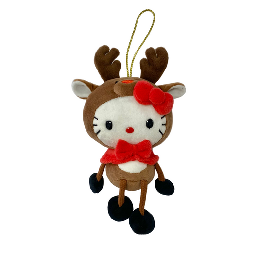 Hello Kitty Reindeer Swing Limbs Ornament