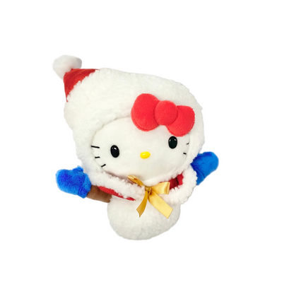 Hello Kitty Santa Claus Costume Snowman Bean Doll