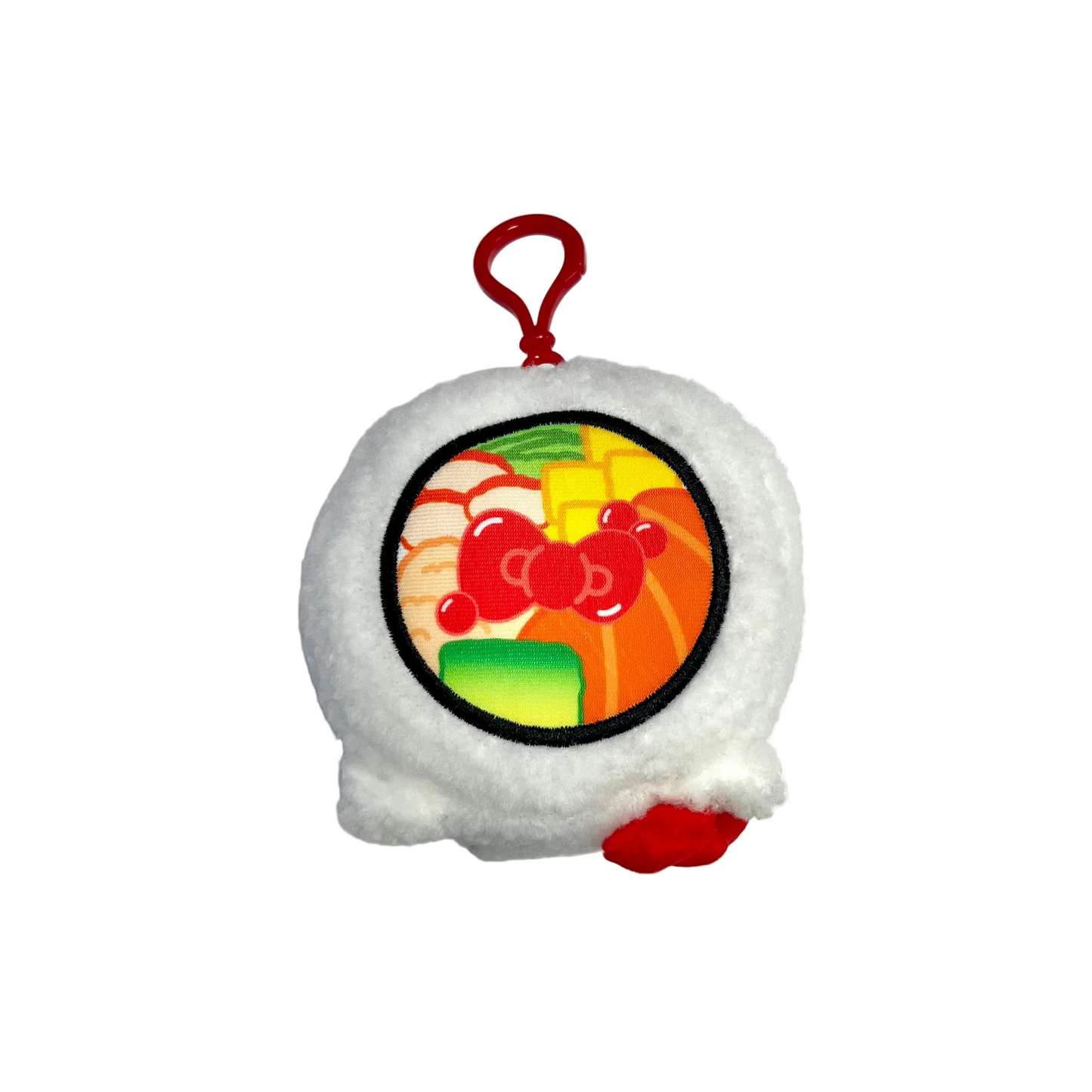 Hello Kitty Sushi Roll Japanese Food Mascot Clip On