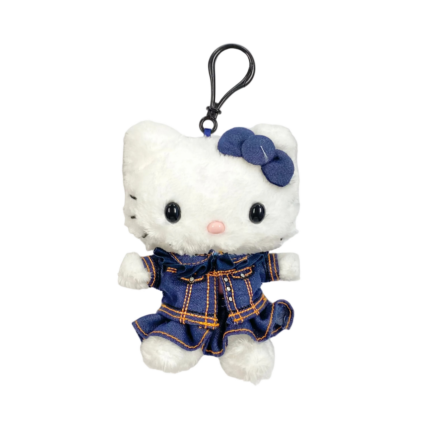 Hello Kitty Fashion Denim Mascot Clip On