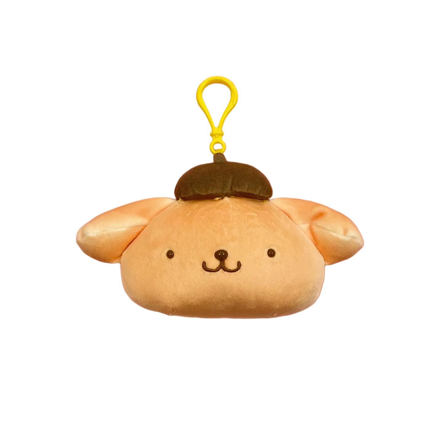 Pompompurin Bread Food Mascot Clip On