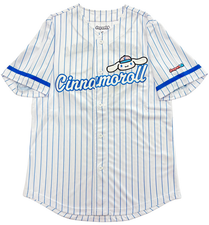 Cinnamoroll White JapanLA Baseball Jersey