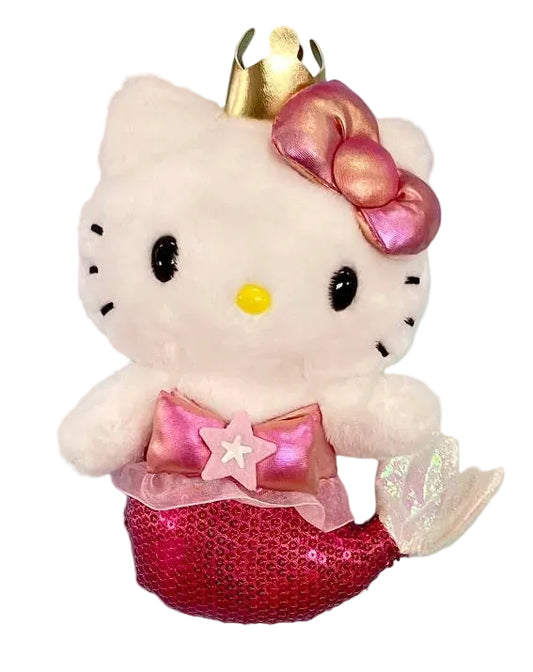 Hello Kitty Spangle Mermaid Bean Doll