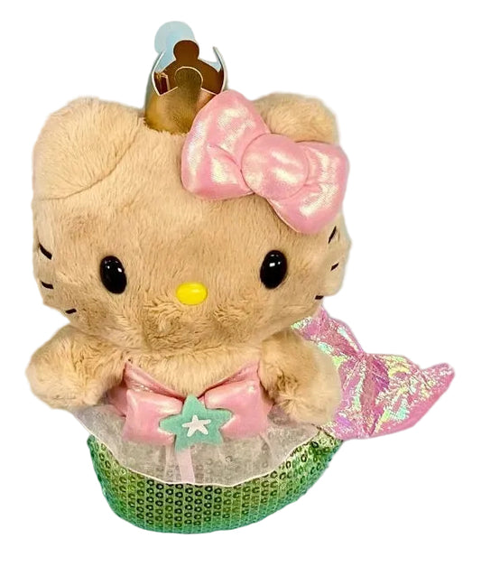 Hello Kitty Tan Spangle Mermaid Bean Doll
