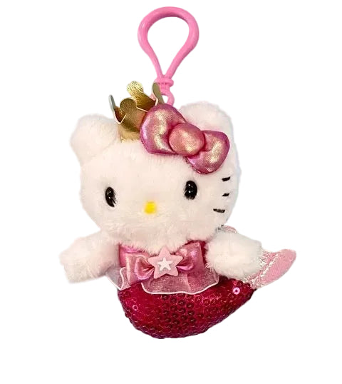 Hello Kitty Spangle Mermaid Mascot Clip On