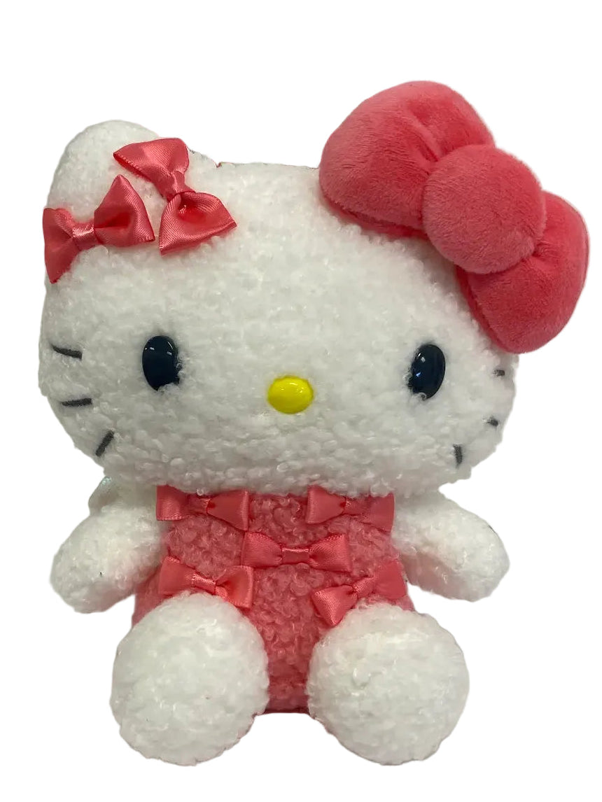 Hello Kitty Colorful Angel Coral Red Bean Doll