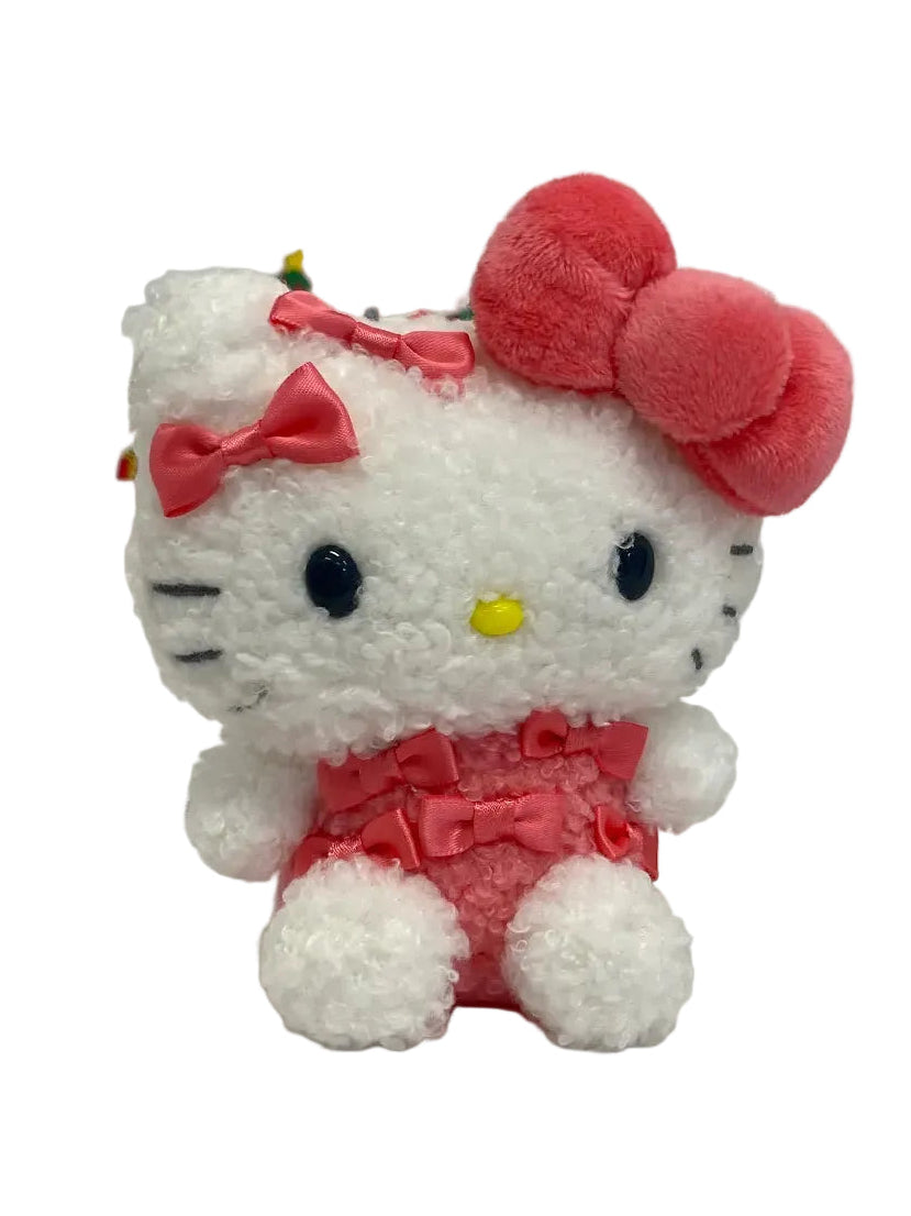 Hello Kitty Colorful Angel Coral Red Mascot Clip On