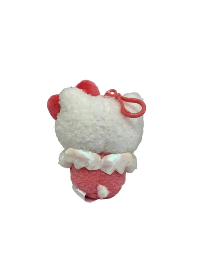 Hello Kitty Colorful Angel Coral Red Mascot Clip On