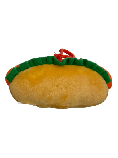 Hello Kitty Food Court Hot Dog Mascot Clip On