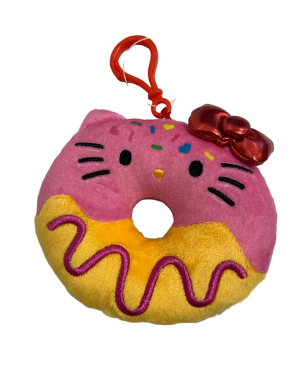 Hello Kitty Food Court Donut Mascot Clip On