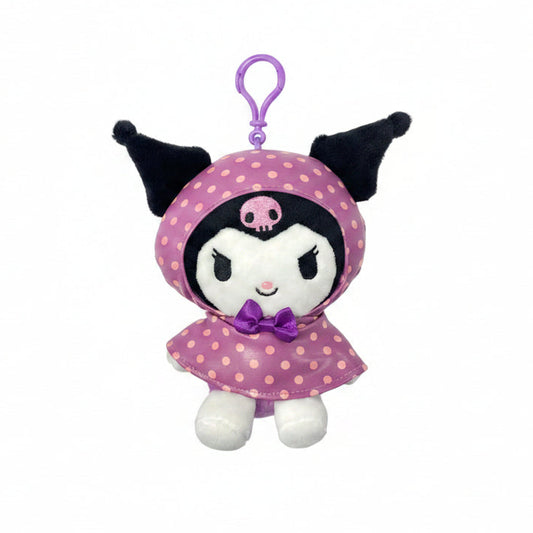 Kuromi Raincoat Mascot Clip On