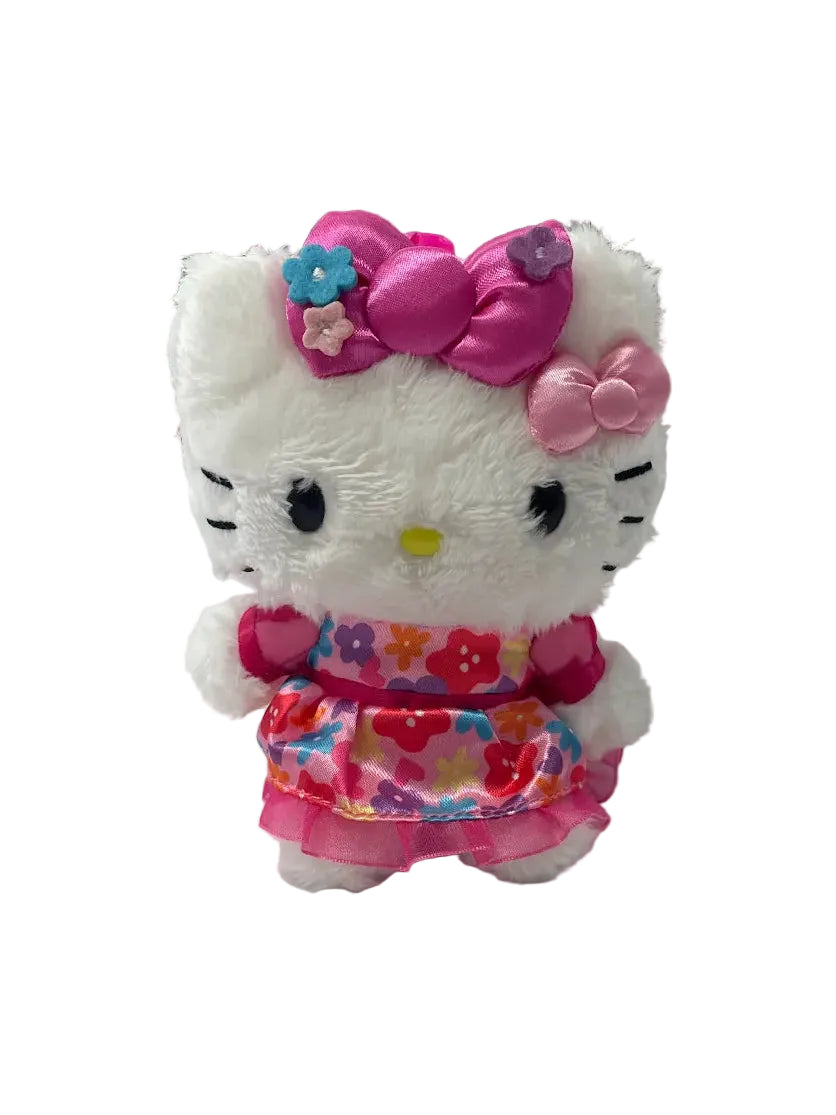 Hello Kitty Flower Bow Mascot Clip On