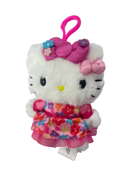 Hello Kitty Flower Bow Mascot Clip On