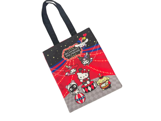 Sanrio Characters Mix Midnight Circus Tote Bag