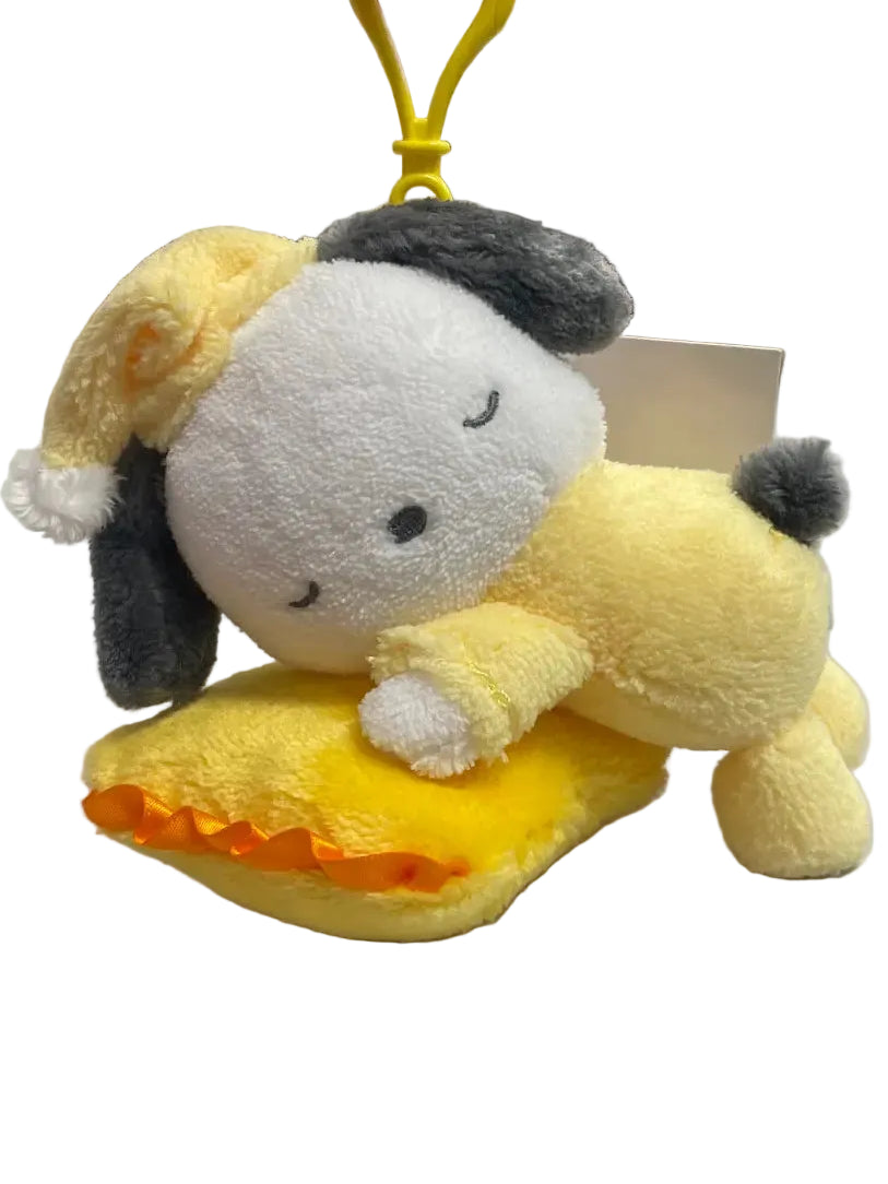 Pochacco Pajama with Pillow Mascot Clip On
