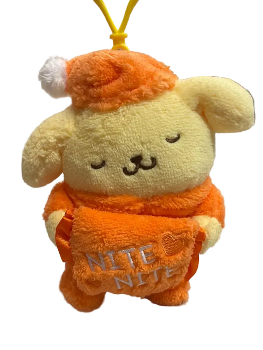Pompompurin Pajama with Pillow Mascot Clip On