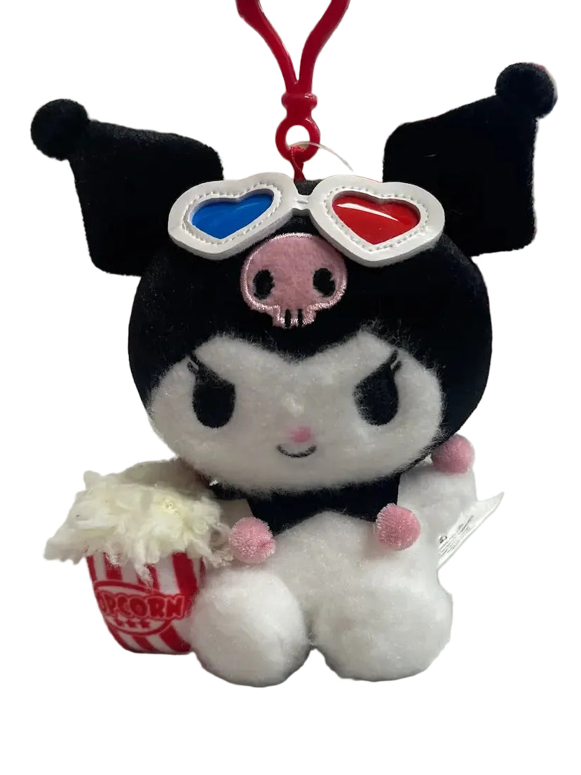 Kuromi Movie Theater Mascot Clip On