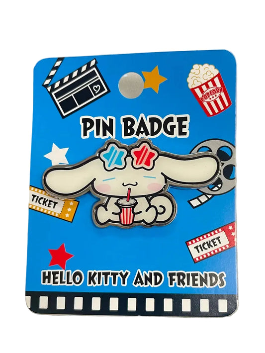 Cinnamoroll Movie Theater Pin Badge