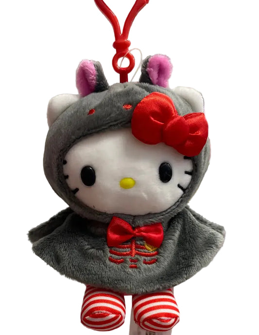 Hello Kitty Halloween Bat Mascot Clip On
