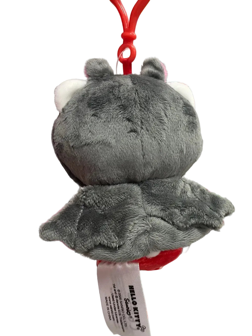 Hello Kitty Halloween Bat Mascot Clip On