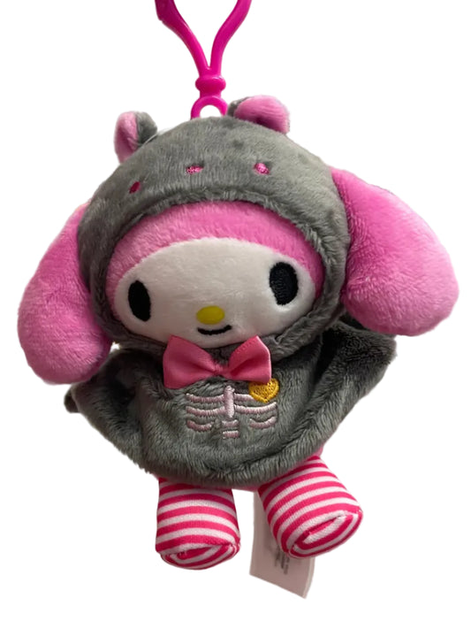 My Melody Halloween Bat Mascot Clip On
