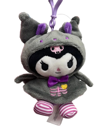 Kuromi Halloween Bat Mascot Clip On