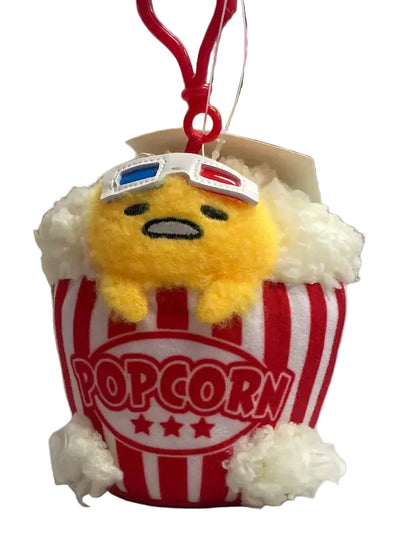 Gudetama Movie Theater Mascot Clip On